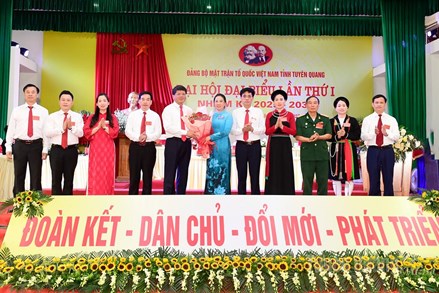 Đại hội Đảng bộ Mặt trận Tổ quốc Việt Nam tỉnh Tuyên Quang lần thứ I, nhiệm kỳ 2025-2030