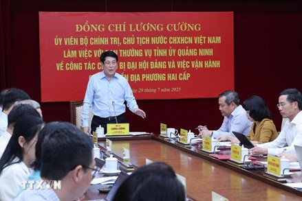 Chủ tịch nước: Quảng Ninh cần kịp thời tháo gỡ vướng mắc khi vận hành bộ máy mới