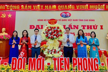 Đại hội Đảng bộ MTTQ Việt Nam tỉnh Cao Bằng lần thứ I, nhiệm kỳ 2025 - 2030 