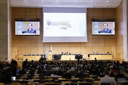 Chủ tịch Quốc hội Trần Thanh Mẫn: Chung tay xây dựng tương lai hòa bình, công lý, thịnh vượng