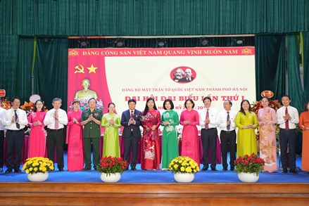 Đại hội đại biểu Đảng bộ Mặt trận Tổ quốc Việt Nam thành phố Hà Nội lần thứ I, nhiệm kỳ 2025-2030