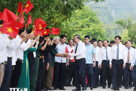 Tổng Bí thư Tô Lâm dự Ngày hội toàn dân bảo vệ an ninh Tổ quốc tại Tuyên Quang 