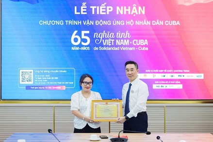 Trung ương Hội Chữ thập đỏ Việt Nam cam kết chuyển tiền ủng hộ tới Cuba sớm nhất, minh bạch nhất