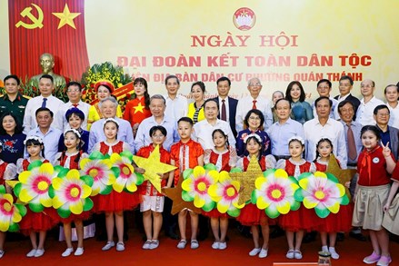 Ban Thường trực Ủy ban Trung ương MTTQ Việt Nam ban hành Hướng dẫn Tổ chức Ngày hội Đại đoàn kết toàn dân tộc năm 2025