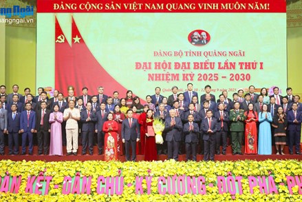Đại hội đại biểu Đảng bộ tỉnh Quảng Ngãi lần thứ I: Đồng chí Bùi Thị Quỳnh Vân được chỉ định làm Bí thư Tỉnh ủy Quảng Ngãi nhiệm kỳ 2025 – 2030