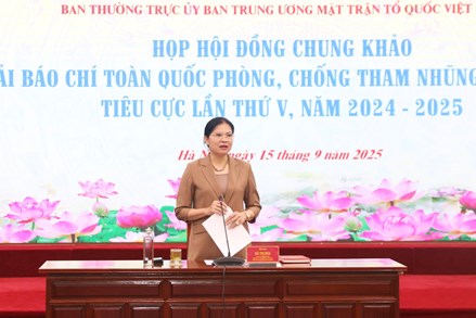 91 tác phẩm vào Chung khảo Giải báo chí toàn quốc phòng, chống tham nhũng, lãng phí, tiêu cực lần thứ V, năm 2024-2025
