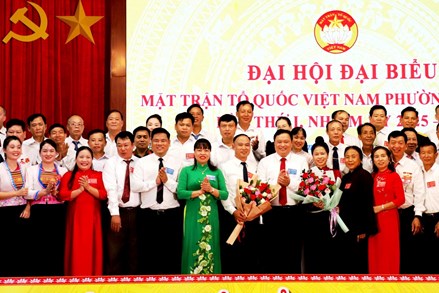 Lào Cai: Phường Trung Tâm tổ chức Đại hội Mặt trận Tổ quốc lần thứ I, nhiệm kỳ 2025 - 2030 thành công