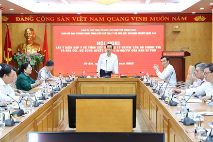 Sửa đổi, bổ sung Quyết định 118/QĐ-TW để đáp ứng sự lãnh đạo, chỉ đạo của Đảng đối với các hội quần chúng trong giai đoạn hiện nay