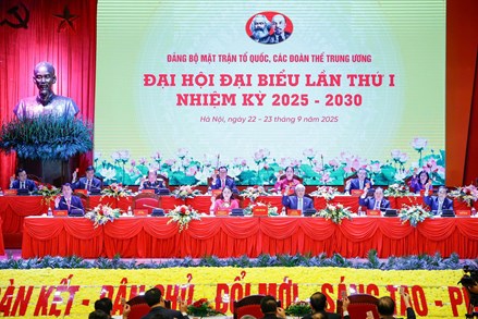 Phiên trù bị Đại hội đại biểu Đảng bộ Mặt trận Tổ quốc, các đoàn thể Trung ương lần thứ I, nhiệm kỳ 2025-2030