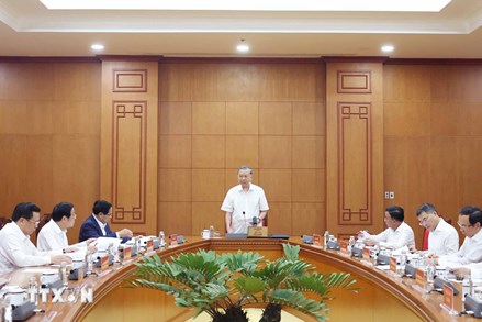 Tổng Bí thư Tô Lâm: Văn kiện Đại hội XIV phải là lời cam kết mạnh mẽ của Đảng