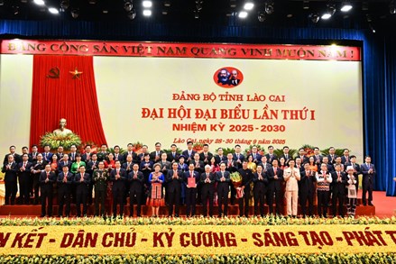 Đại hội Đại biểu Đảng bộ tỉnh Lào Cai: Đồng chí Trịnh Việt Hùng được chỉ định giữ chức Bí thư Tỉnh ủy nhiệm kỳ 2025 - 2030