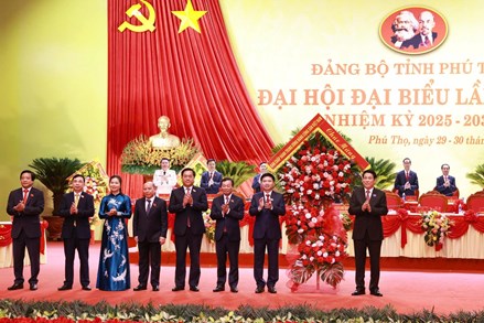 Đại hội đại biểu Đảng bộ tỉnh Phú Thọ: Đồng chí Trương Quốc Huy được chỉ định làm Bí thư Tỉnh ủy Phú Thọ nhiệm kỳ 2025-2030