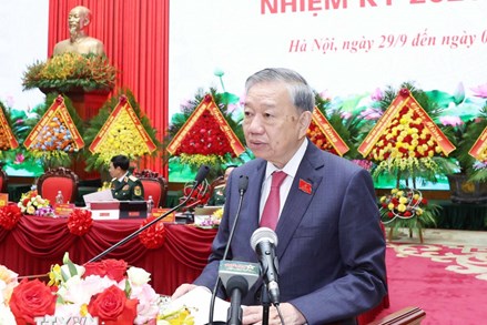 Tổng Bí thư Tô Lâm dự Bế mạc Đại hội Đảng bộ Quân đội lần thứ XII, nhiệm kỳ 2025 - 2030