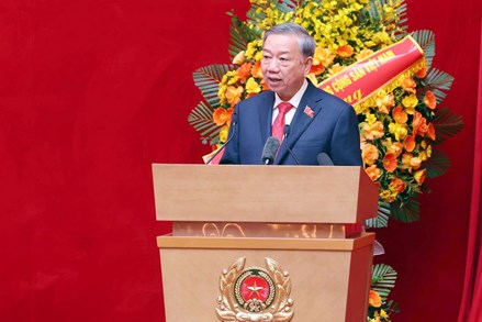 Phát biểu chỉ đạo của Tổng Bí thư Tô Lâm tại Đại hội Đảng bộ Công an Trung ương lần thứ VIII