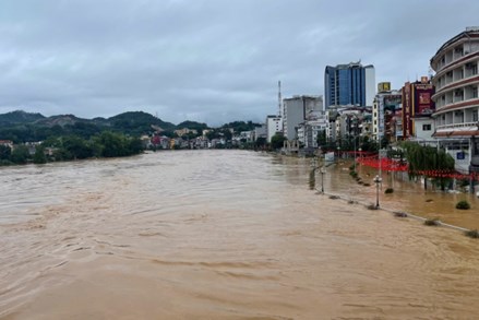 Tập trung phòng, chống lũ, lụt, lũ ống, lũ quét, sạt lở đất ở Bắc Bộ