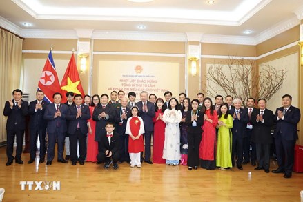 Tổng Bí thư Tô Lâm thăm Đại sứ quán Việt Nam tại Triều Tiên