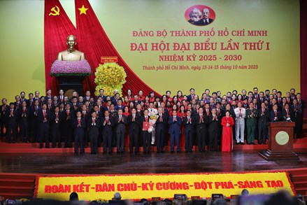 Đại hội Đại biểu Đảng bộ TP Hồ Chí Minh: 'Tạo khí thế, niềm tin và động lực phát triển của TP Hồ Chí Minh giai đoạn mới' 