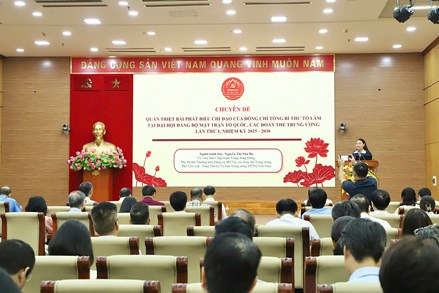 Triển khai nội dung Nghị quyết và những chỉ đạo quan trọng của Tổng Bí thư Tô Lâm đối với hoạt động của Đảng bộ trong thời gian tới