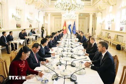 Tổng Bí thư Tô Lâm hội đàm với Tổng thống Cộng hòa Phần Lan Alexander Stubb