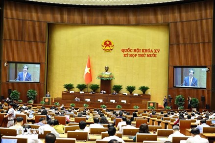 Quốc hội thảo luận về Luật Hoạt động giám sát của Quốc hội và hội đồng nhân dân