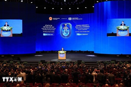 Khai mạc trọng thể Lễ mở ký Công ước của Liên hợp quốc về chống tội phạm mạng