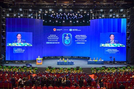 Thủ tướng kêu gọi các nước '5 đẩy mạnh' triển khai Công ước Hà Nội để 'không ai bị bỏ lại phía sau trong kỷ nguyên số'