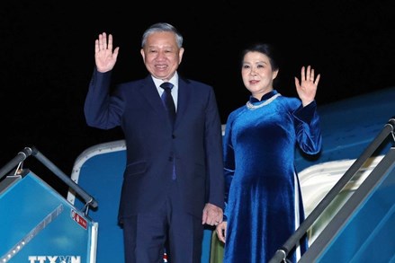 Tổng Bí thư Tô Lâm và Phu nhân lên đường thăm chính thức Liên hiệp Vương quốc Anh và Bắc Ireland