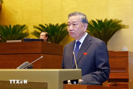 Phát biểu của Tổng Bí thư Tô Lâm tại Quốc hội về dự thảo Văn kiện Đại hội XIV của Đảng