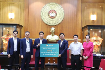 Ban Vận động cứu trợ Trung ương phân bổ số tiền 30 tỷ đồng hỗ trợ 3 tỉnh Quảng Ngãi, Gia Lai, Đắk Lắk khắc phục hậu quả cơn bão số 13