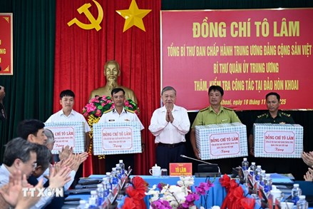Tổng Bí thư Tô Lâm: Phát triển cụm đảo Hòn Khoai - bước tiến của một Việt Nam khát vọng và tự cường 