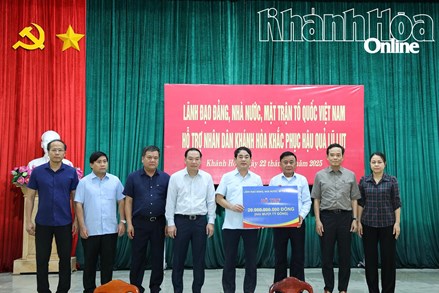 Ban Vận động ​cứu trợ Trung ương phân bổ số tiền 80 tỷ đồng hỗ trợ 4 tỉnh Lâm Đồng, Khánh Hòa, Đắk Lắk, Gia Lai khắc phục thiệt hại do mưa lũ gây ra​