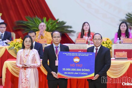 Phó Chủ tịch Hoàng Công Thủy dự Đại hội đại biểu MTTQ Việt Nam tỉnh Khánh Hòa lần thứ I, nhiệm kỳ 2025 - 2030