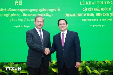 Thủ tướng Phạm Minh Chính hội đàm với Thủ tướng Campuchia Hun Manet