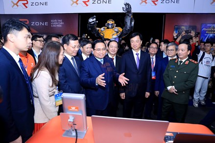 Thủ tướng Phạm Minh Chính dự Lễ khai mạc Ngày hội Khởi nghiệp sáng tạo quốc gia