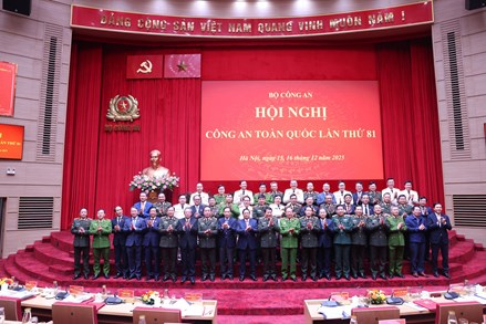 Thủ tướng Phạm Minh Chính dự Hội nghị Công an toàn quốc lần thứ 81