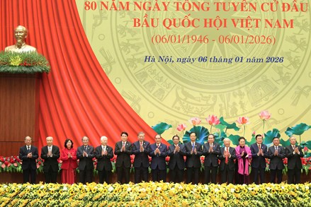 Tổng Bí thư Tô Lâm: Quốc hội Việt Nam không ngừng trưởng thành, lớn mạnh, khẳng định vai trò trung tâm của đời sống chính trị, pháp lý quốc gia