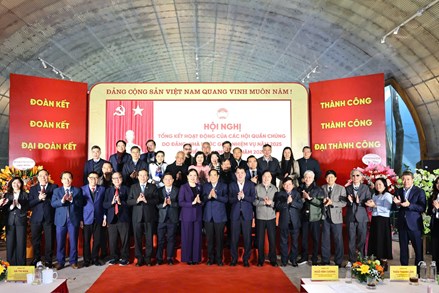 Hội nghị tổng kết hoạt động của các Hội quần chúng do Đảng, Nhà nước giao nhiệm vụ năm 2025 và triển khai nhiệm vụ năm 2026
