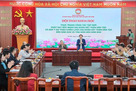 Thực trạng công tác tập hợp, phát huy sức mạnh đại đoàn kết toàn dân tộc trong giai đoạn hiện nay