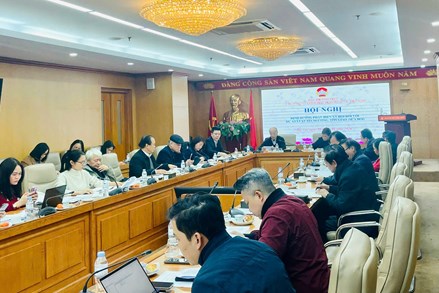 Ủy ban Trung ương MTTQ Việt Nam tổ chức Hội nghị định hướng phản biện xã hội đối với dự án Luật Tín ngưỡng, tôn giáo