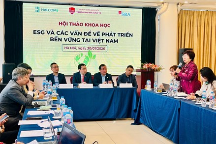 ESG - chuẩn mực toàn cầu và bài toán nội địa hóa tại Việt Nam