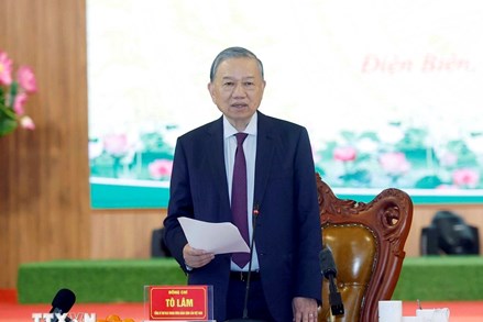 Tổng Bí thư Tô Lâm: Tiếp tục đoàn kết, quyết tâm hành động, xây dựng Điện Biên phát triển nhanh, bền vững hơn