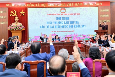 Công bố danh sách 864 người ứng cử đại biểu Quốc hội khóa XVI ở 182 đơn vị bầu cử trong cả nước