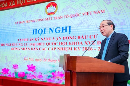 Phó Chủ tịch Ủy ban Trung ương MTTQ Việt Nam Hoàng Công Thủy: Để mỗi lá phiếu thực sự là quyền lực của nhân dân