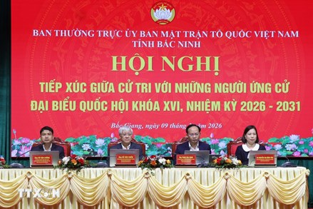 Phó Chủ tịch Thường trực Quốc hội Đỗ Văn Chiến tiếp xúc cử tri tại tỉnh Bắc Ninh 