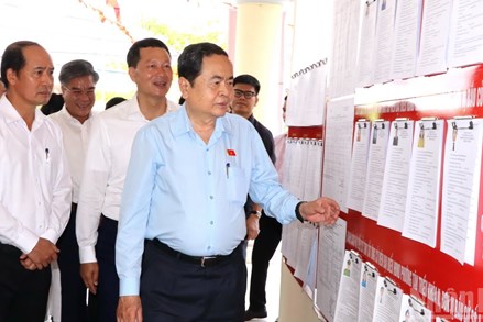 Chủ tịch Quốc hội, Chủ tịch Hội đồng Bầu cử quốc gia Trần Thanh Mẫn: Sáng suốt lựa chọn đại biểu xứng đáng đại diện cho ý chí, nguyện vọng của nhân dân