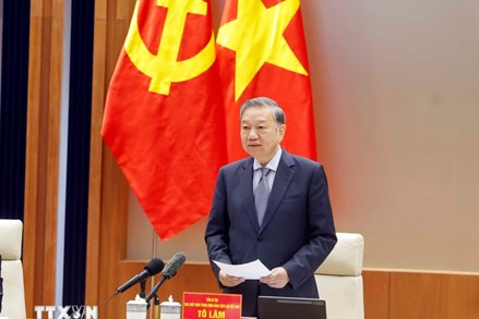 Tổng Bí thư Tô Lâm: Xây dựng thành phố Hải Phòng trở thành trung tâm công nghiệp và cảng biển hiện đại