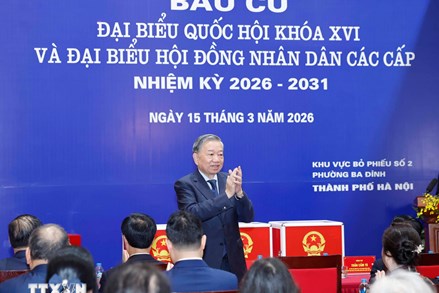 BÀI VIẾT CỦA TỔNG BÍ THƯ TÔ LÂM: Ngày hội non sông và trọng trách trước nhân dân