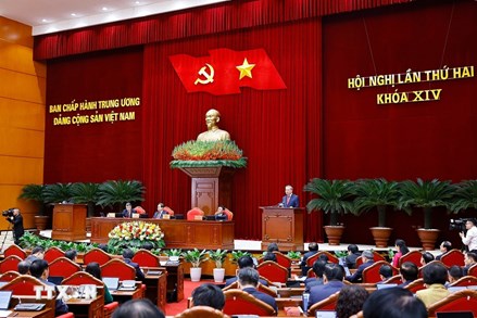 Khai mạc trọng thể Hội nghị lần thứ 2 Ban Chấp hành Trung ương Đảng khóa XIV