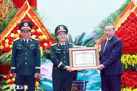 Tổng Bí thư, Chủ tịch nước Tô Lâm dự Lễ đón nhận danh hiệu Anh hùng LLVTND của Quân khu 3 
