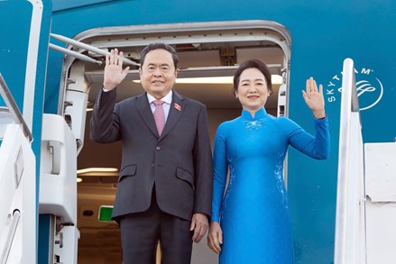 Chủ tịch Quốc hội Trần Thanh Mẫn bắt đầu thăm chính thức Cộng hòa Italy